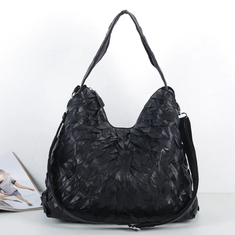 Mosaikblätter Handtasche