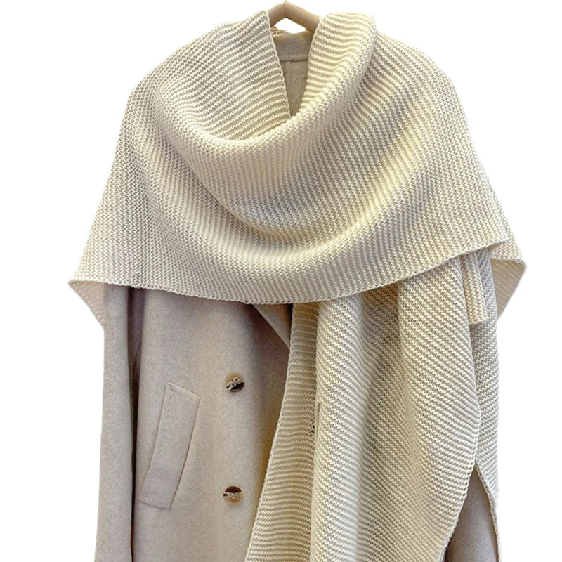 3Leaves Entspanntes Strick-Tuch