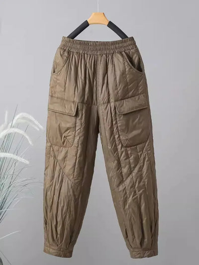 Quilted Pants Downtown