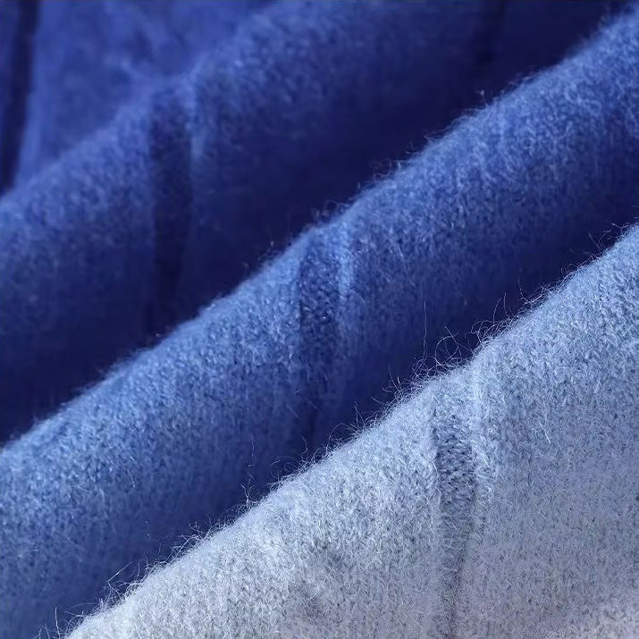 3Leaves Strickpullover mit Farbverlauf