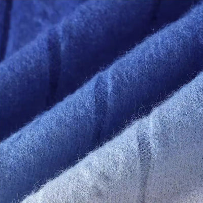 3Leaves Strickpullover mit Farbverlauf